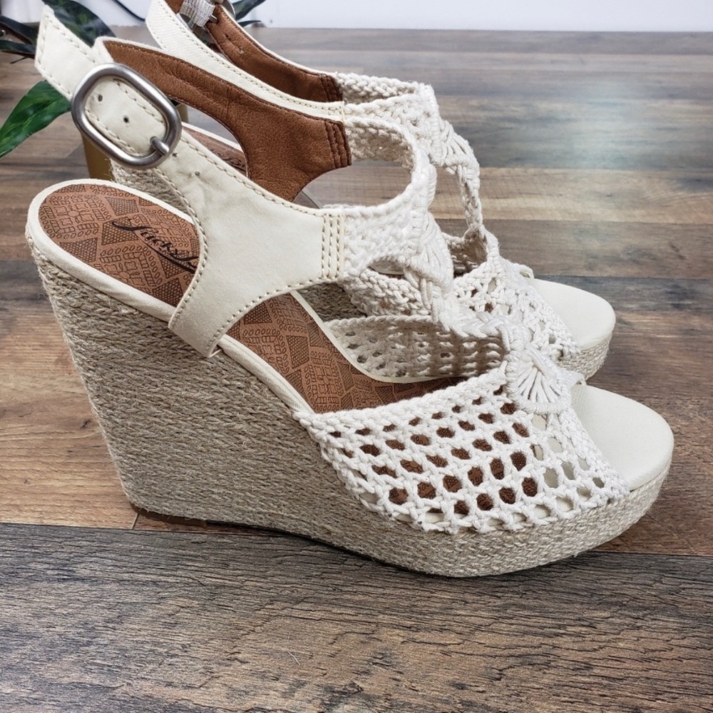 Lucky Brand Woven Espadrilles